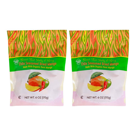 Chile Seasoned Dried Mango 6 oz Sweet & Spicy