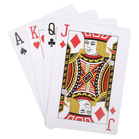 Large Playing Cards 3" x 5" (1 DZ)