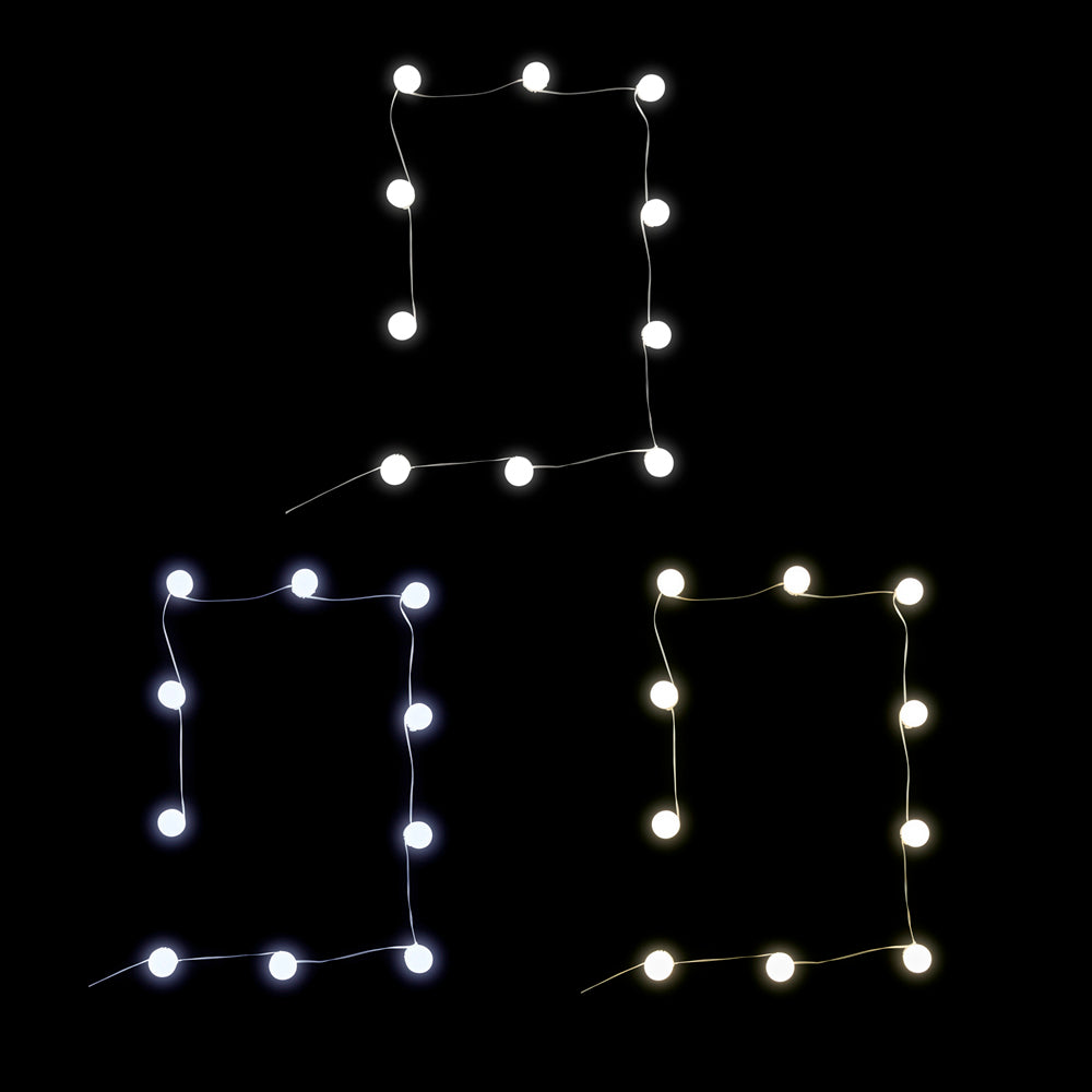 Vanity LED Light Set 10 Bulbs
