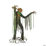 7 Ft. Animated Light-Up Root of Evil Jack-O’-Lantern Tree Monster Halloween Decoration