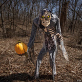 7 Ft. Animated Prowling Jack Halloween Decoration