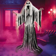 7 Ft. Animated Towering Wailing Soul Halloween Decoration