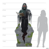 7 Ft. Soul Stealer Black & Grey Animated Prop Halloween Decoration