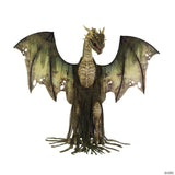 7 Ft Animated Dark Forest Dragon