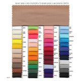 Poly Knit Polyester Fabric - Solid Colors, Lightweight Lining, 2-Way Stretch (1 Yard)