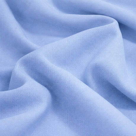 Blue Denim Look Stretch Twill