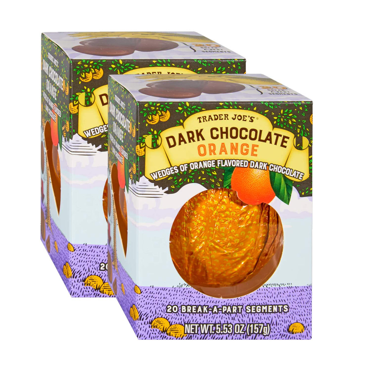 Dark Chocolate Orange 5.11 oz Rich & Citrusy