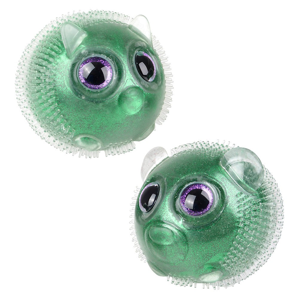 Sparkle Eye Puffer Animals (12 Pc Display)