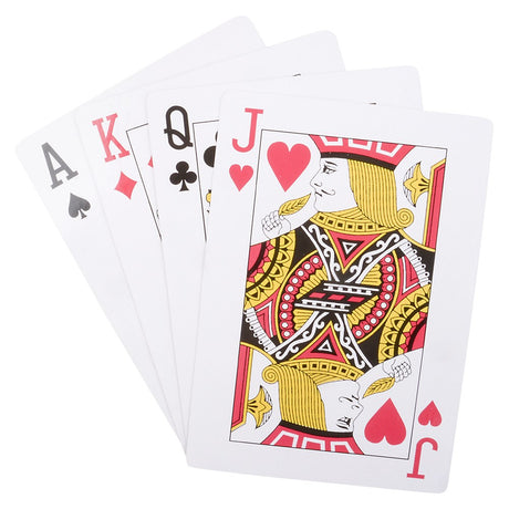 Jumbo Playing Cards 5 x 7 (1 DZ)
