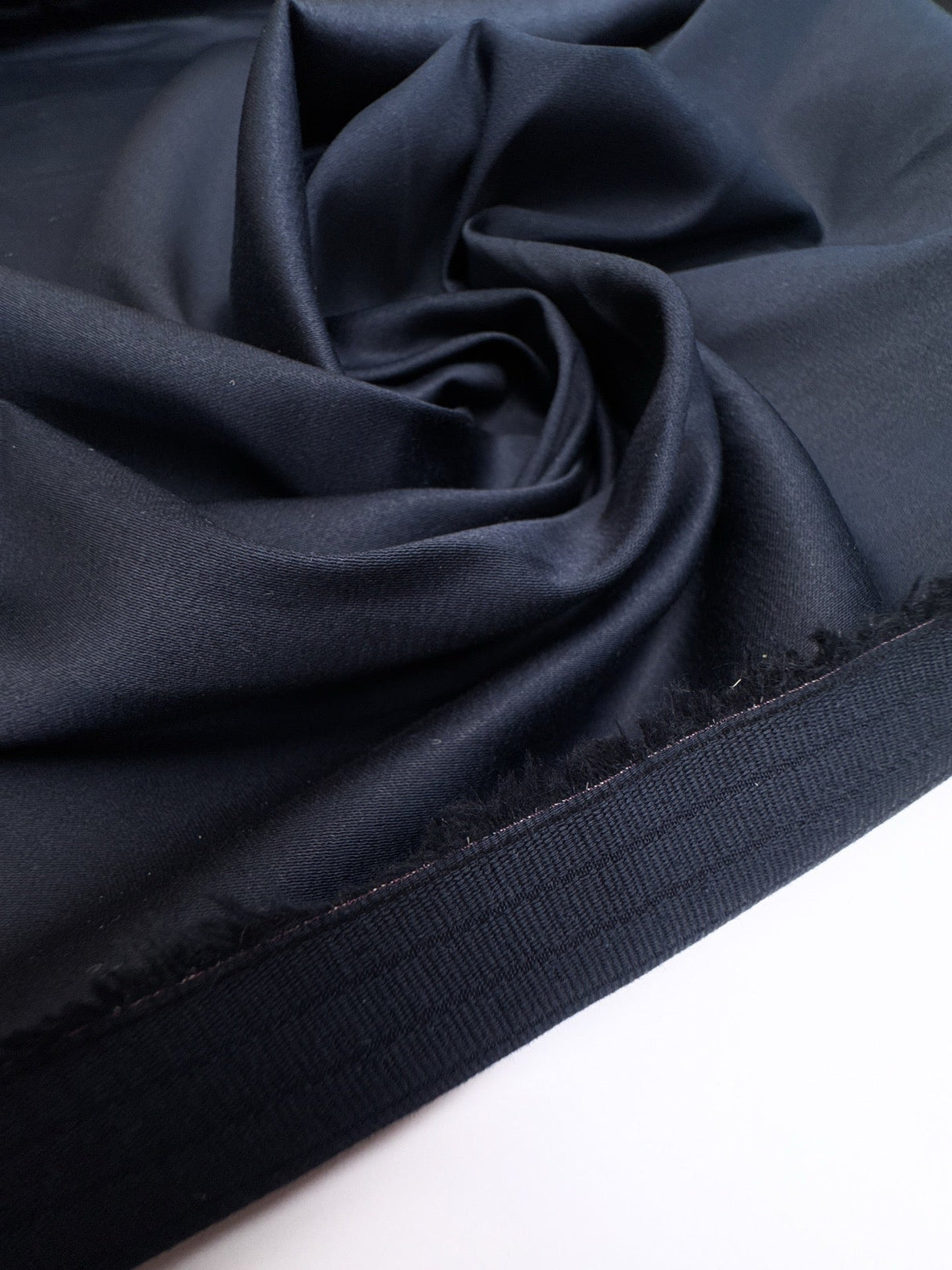 Cotton Viscose Elastane Woven Blue
