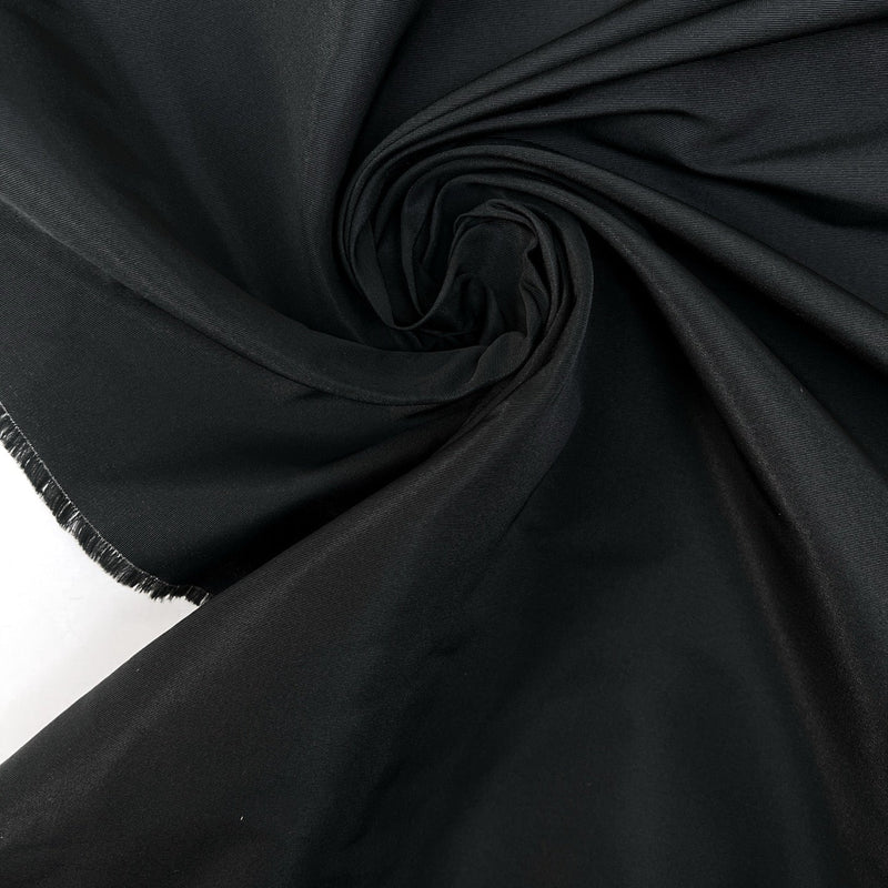 Black Polyamide Rep Weave Fabric