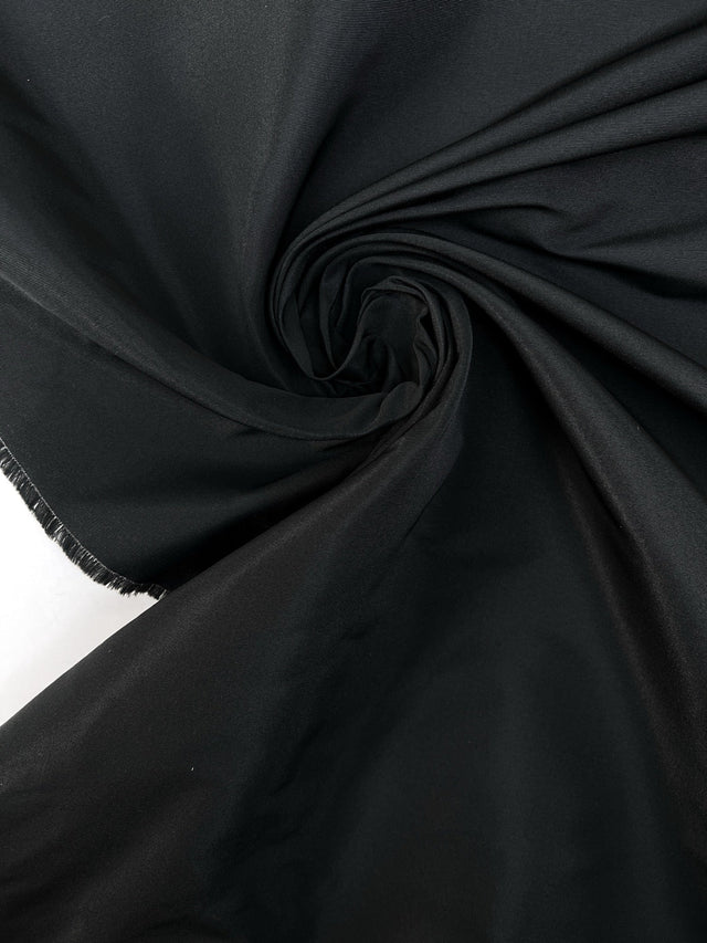 Black Polyamide Rep Weave Fabric