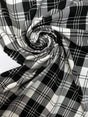 Cotton Tweed Checked Fabric