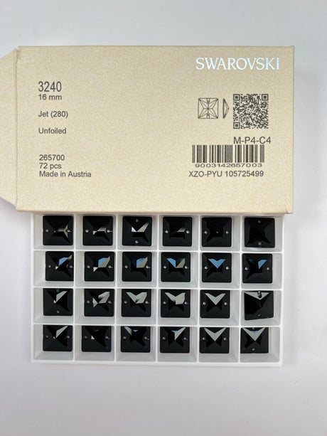 Black Crystals Sewing Notions