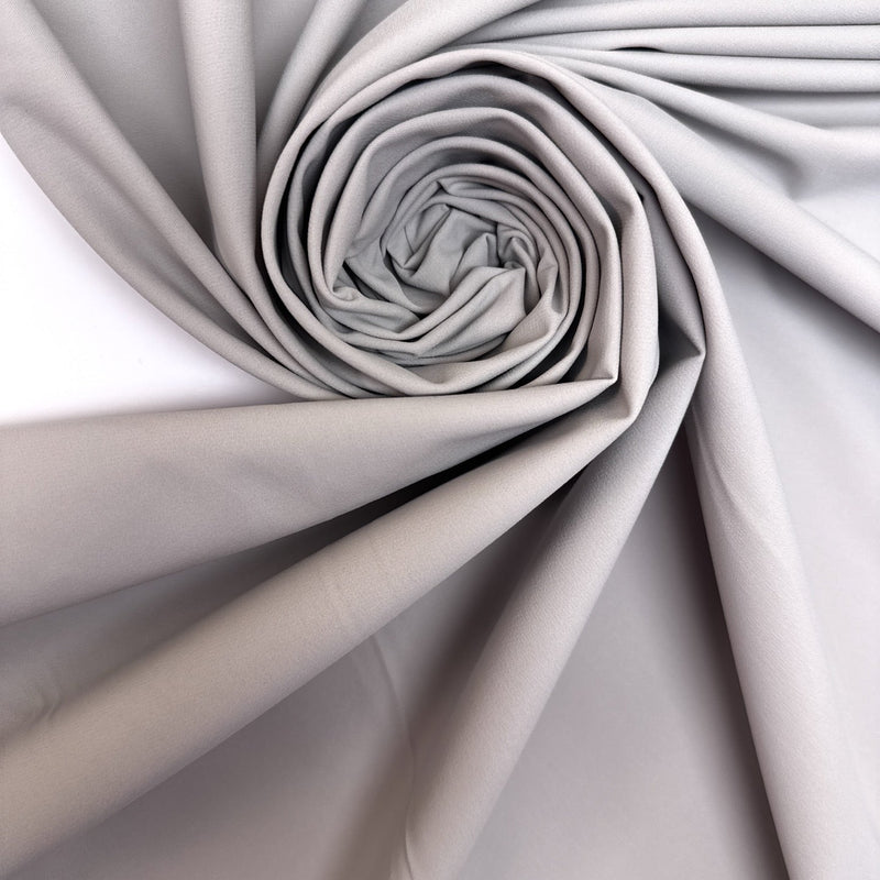 Gray Polyamide Elastane Combined Weave