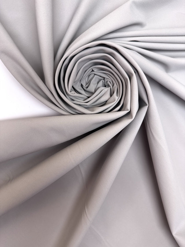 Gray Polyamide Elastane Combined Weave