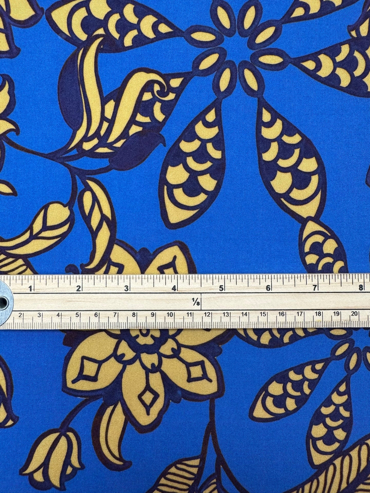 Printed Viscose Staple Fabric