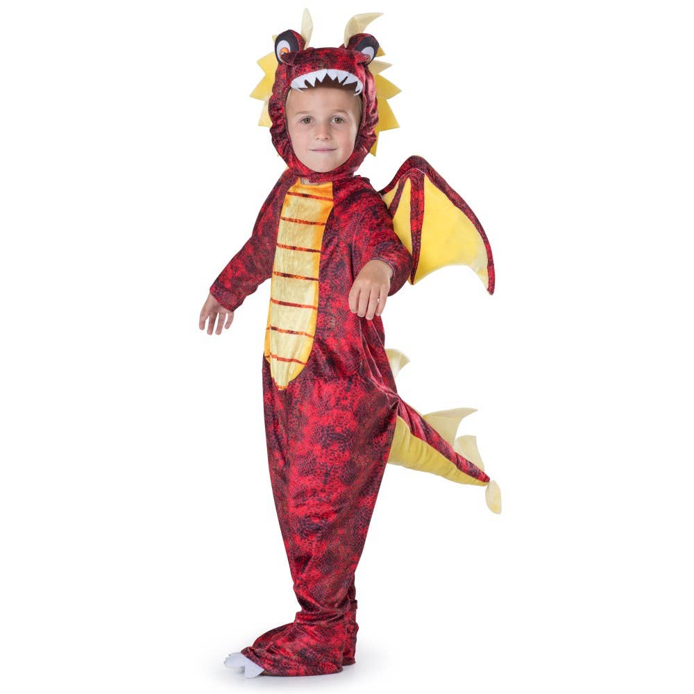 Dress Up America Red Dragon Costume For Kids
