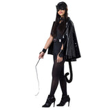 Black Cat Girl Costume - Adults