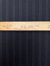 Wool Jacquard Striped Fabric