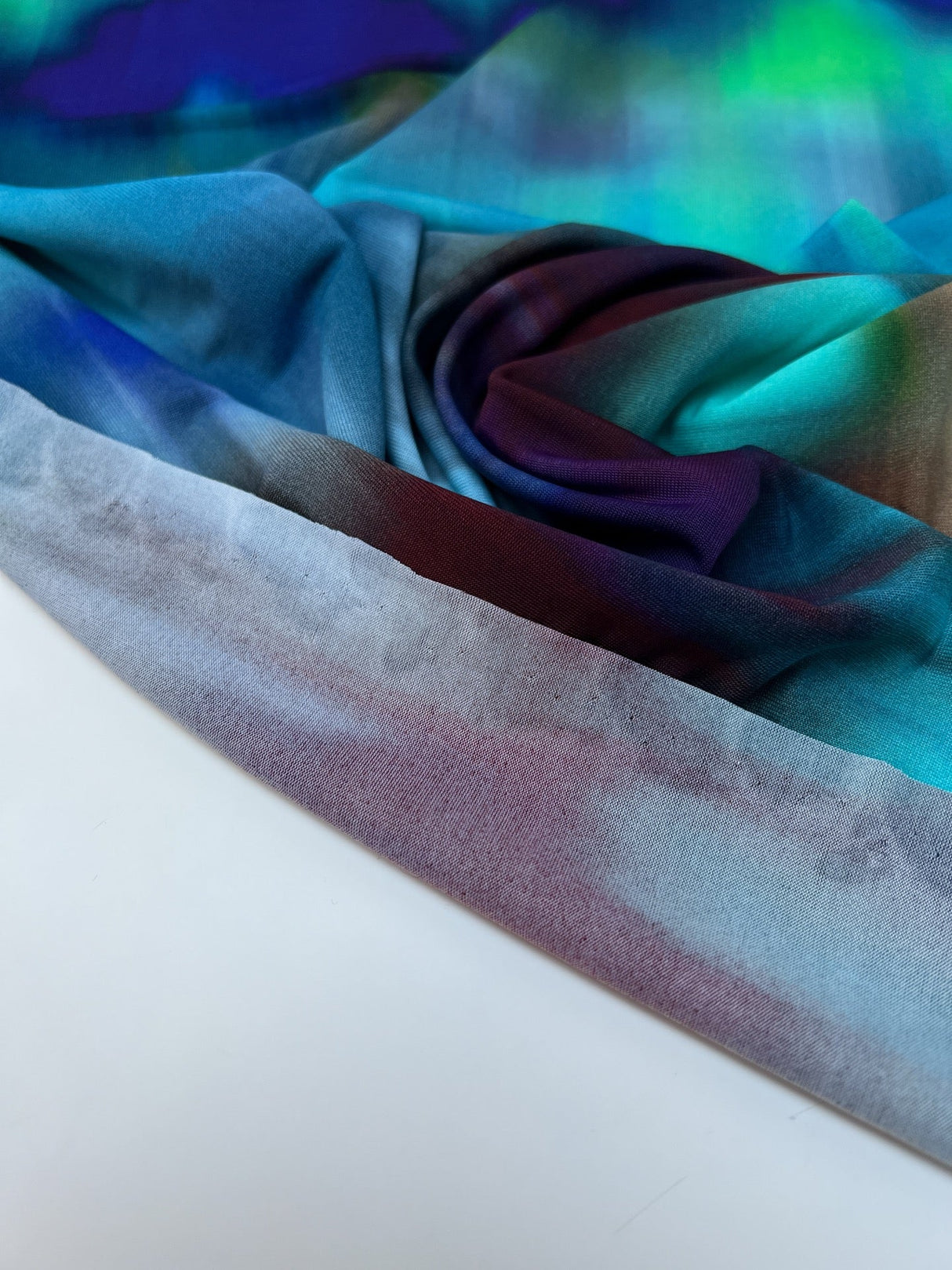Viscose Stretch Knitted Fabric Multicolour