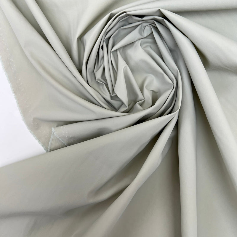 Polyester Plain Woven Lightweight Italian Gray