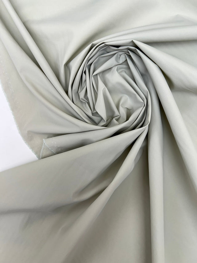 Polyester Plain Woven Lightweight Italian Gray