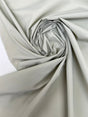 Polyester Plain Woven Lightweight Italian Gray