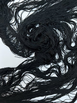 Black Acetate Dress Fabric