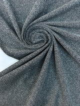 Cotton Bouclé Fabric White Shades