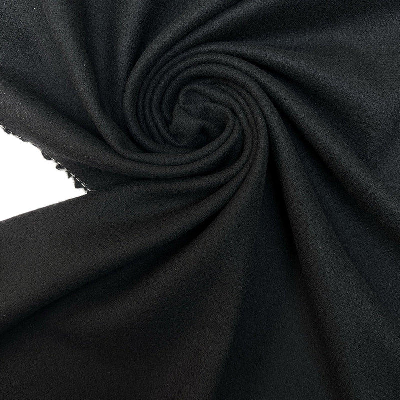 Wool Suit Fabric Black