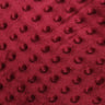 Minky Dimple Dot Faux Fur Fabric - 100 Percent Polyester, Embossed Dimple Dot, 60" Width (1 Yard)