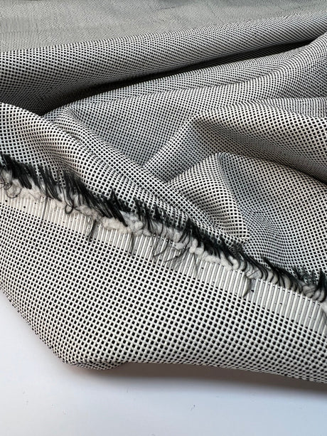 Cotton Blend Gray Shades Suiting Fabric