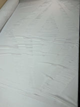 White Polyamide Knitted Fabric