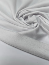 White Polyester Knitted Fabric