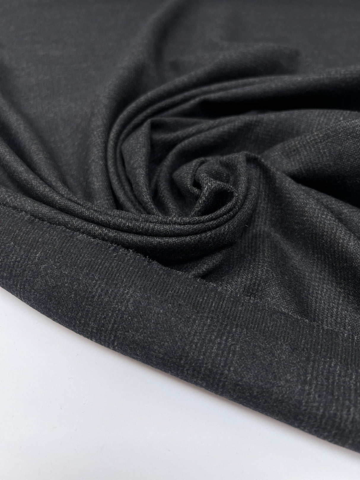 Wool Acrylic Checked Suiting Fabric