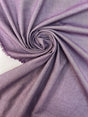 Cotton Twill Fabric White Purple