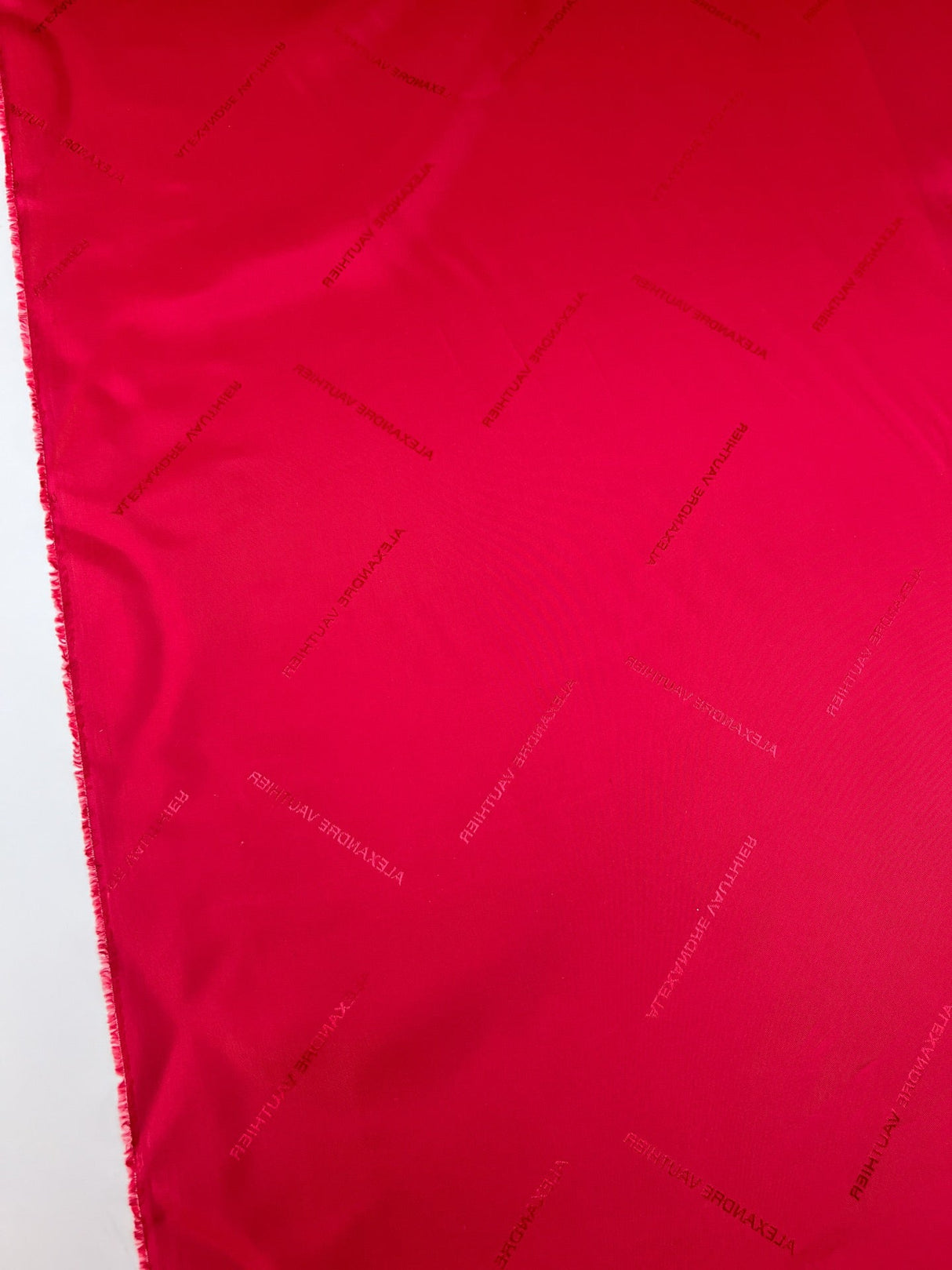 Viscose Lining Twill Red Shade