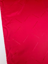 Viscose Lining Twill Red Shade