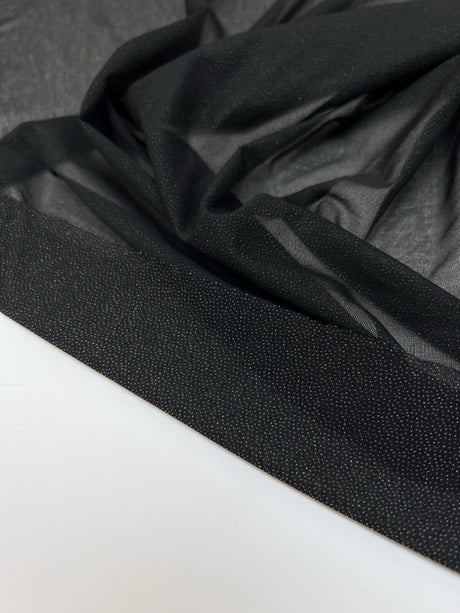 Black Stretch Polyamide Interlining