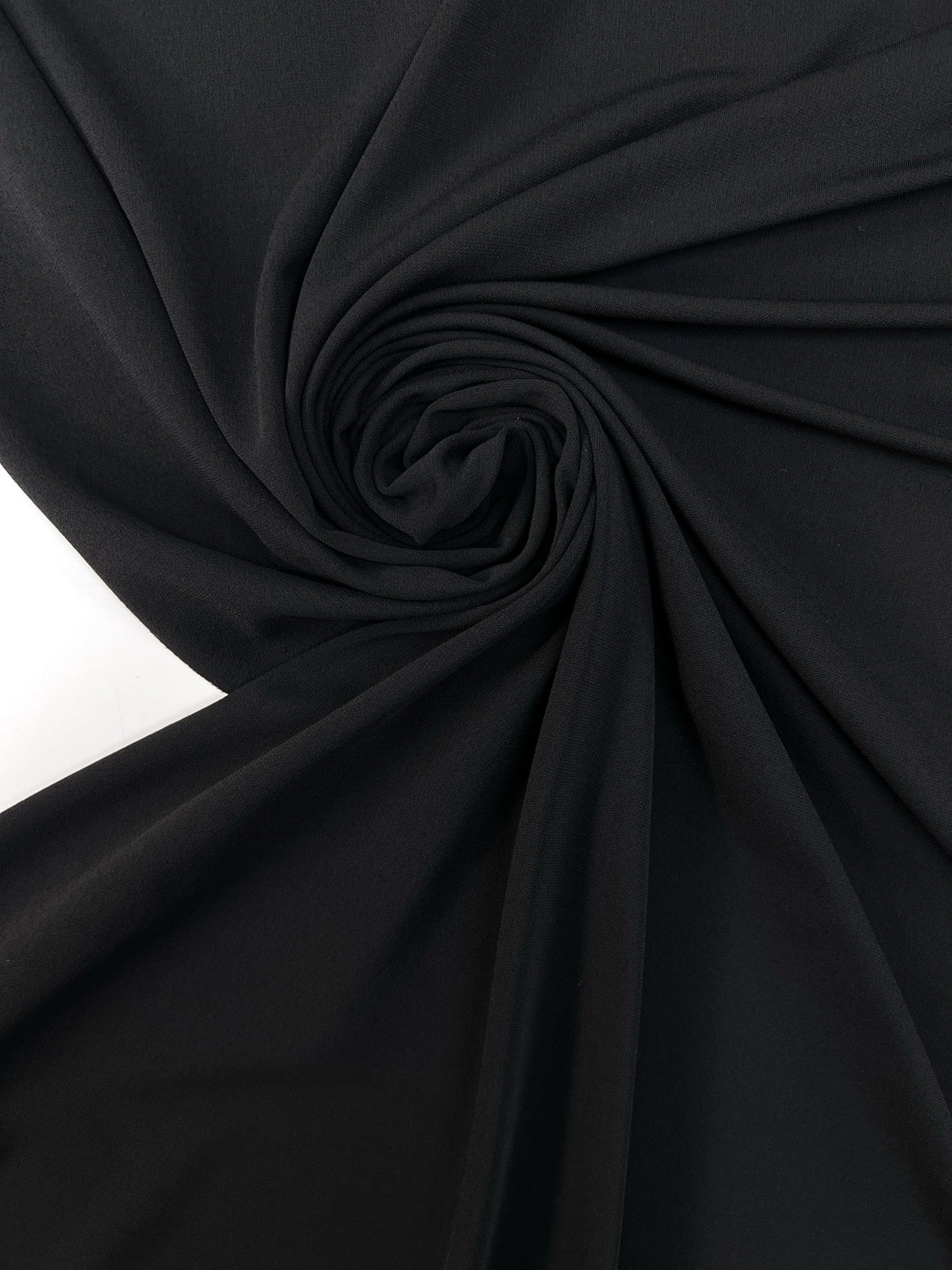 Viscose Knit Fabric Black Stretch