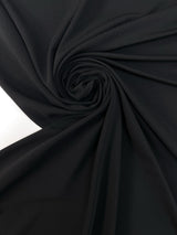 Viscose Knit Fabric Black Stretch
