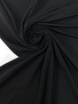 Viscose Knit Fabric Black Stretch