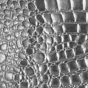 1 Yard Faux Crocodile Vinyl Fabric 100% Polyester