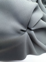 Gray Polyester Elastane Woven