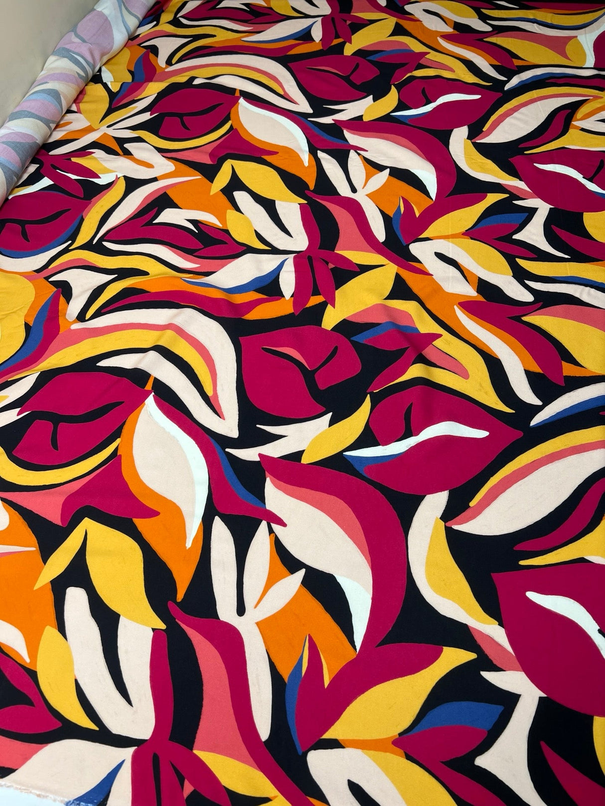 Viscose Printed Floral Fabric