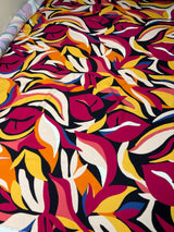 Viscose Printed Floral Fabric