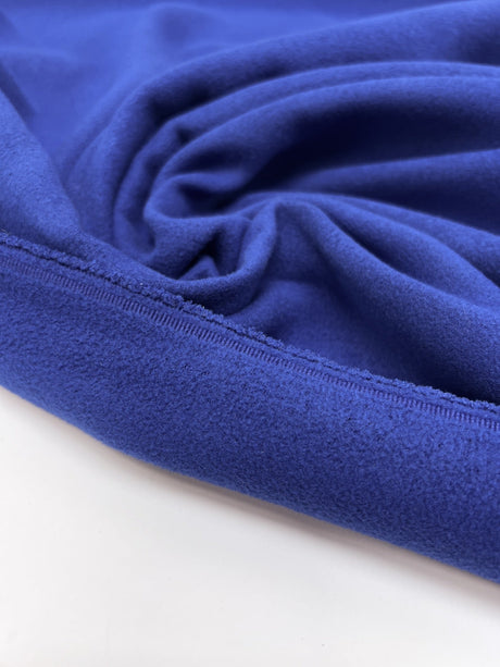 Blue Polyester Pile Fabric