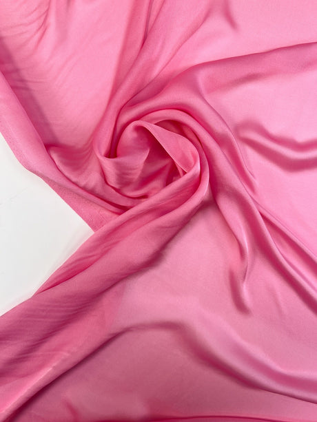 Silk Satin Fabric Pink
