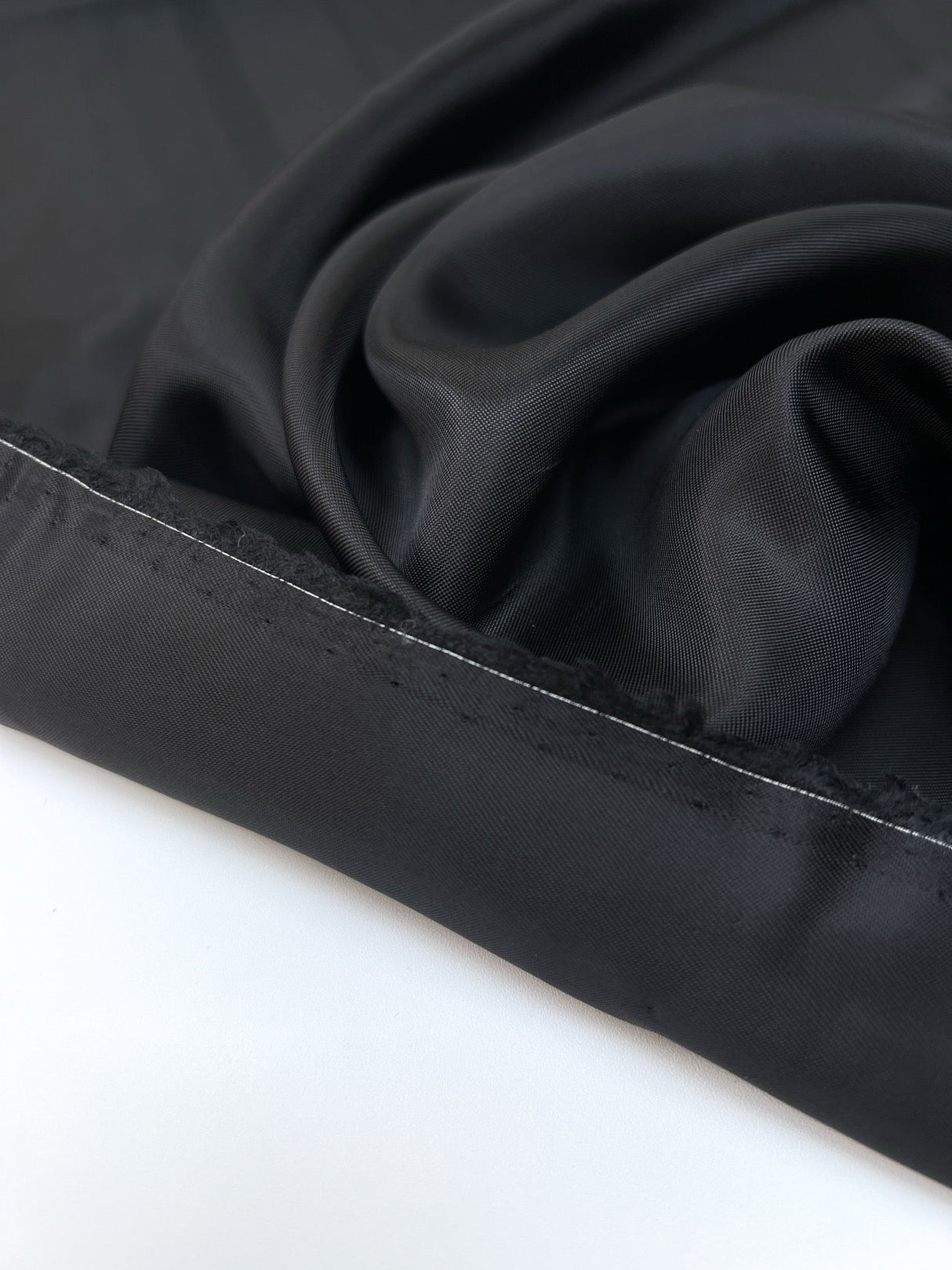 Black Viscose Twill Lining